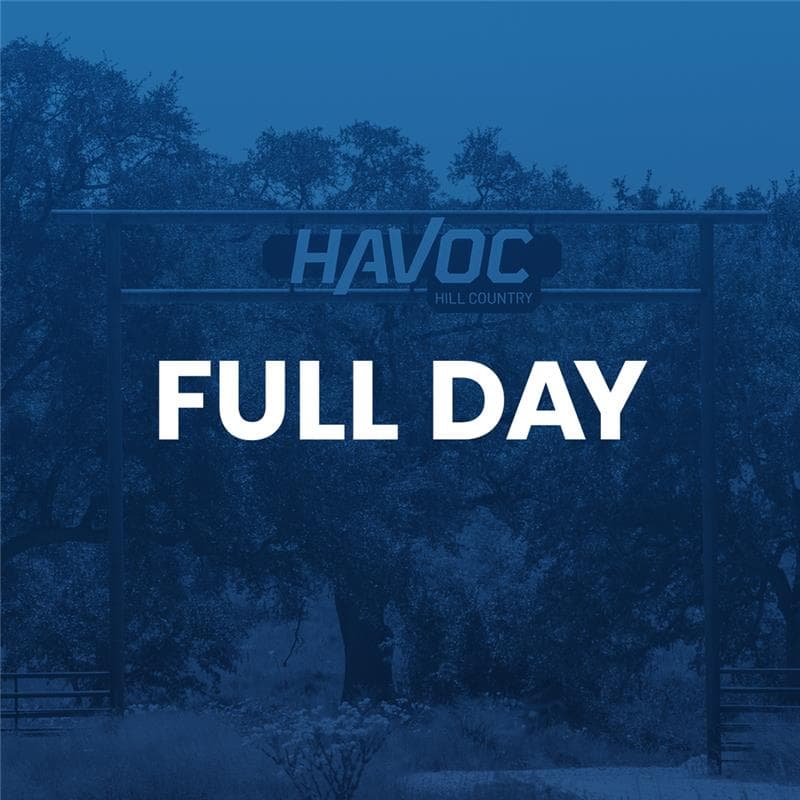 Unlimited HAVOC Hill Country Full Day