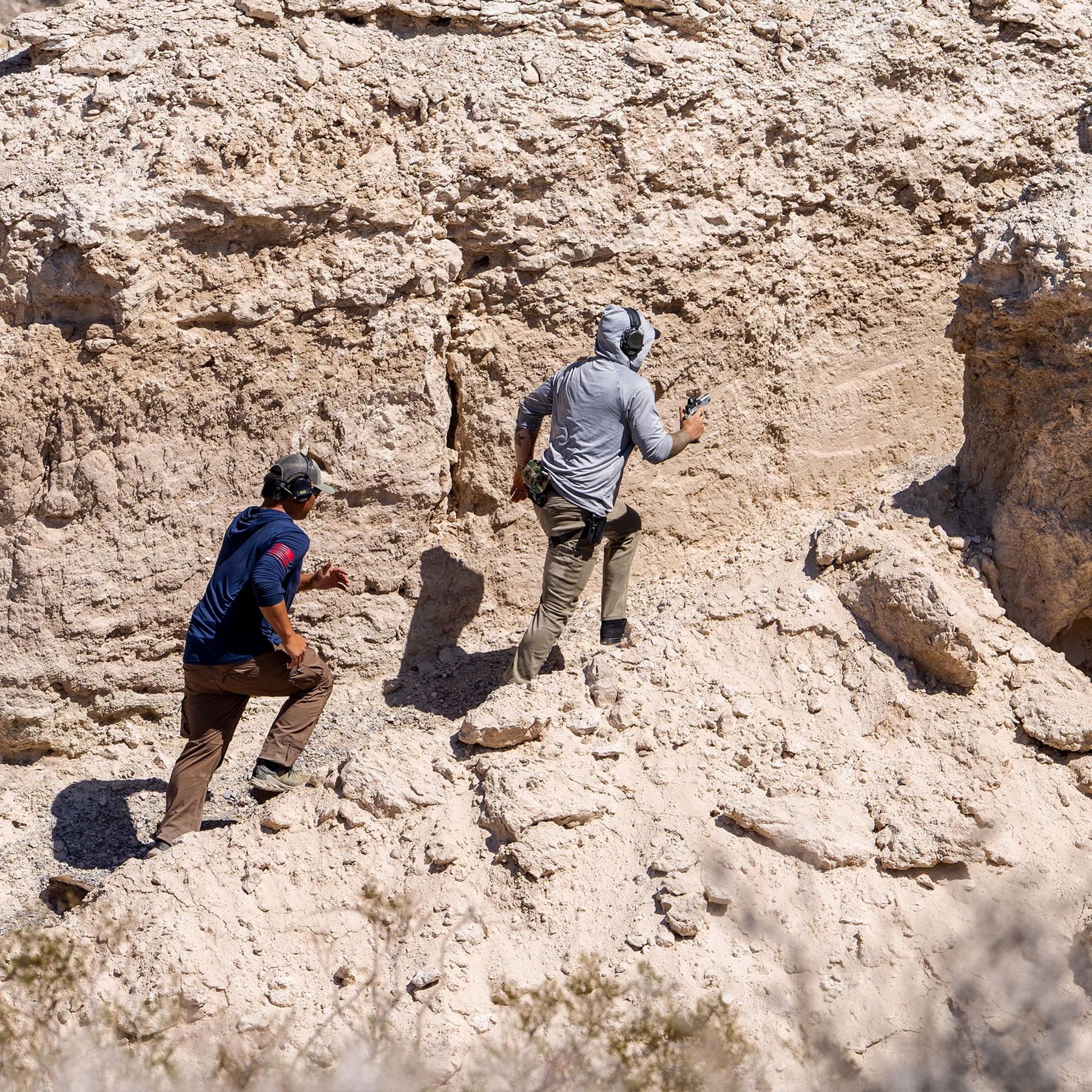 The high desert canyon at Staccato Ranch Vegas.