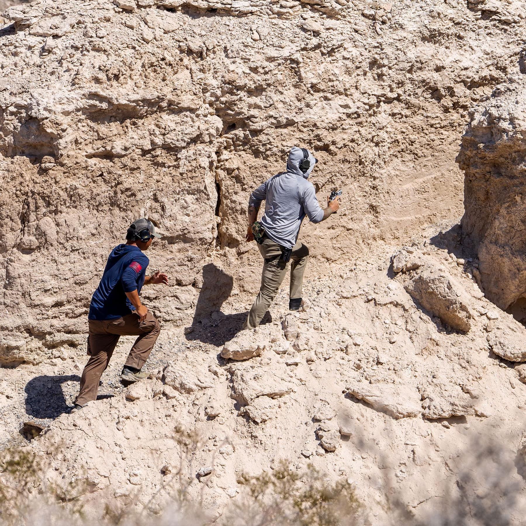 The high desert canyon at Staccato Ranch Vegas.